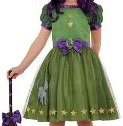 Smiffy's Heks Santoro The Hour Kostuum Kids Meisje