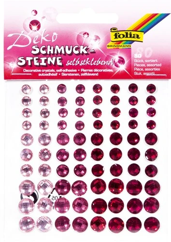 FOLIA Holografische Sier Stenen Sparkling Red 3 FOLIA Holografische Sier Stenen Sparkling Red