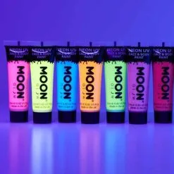 Moon Creations Intense Neon Face And Body Paint Rood 12ml -Lynn Dame intense neon face and body paint rood 12ml 3