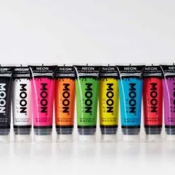 Moon Creations Intense Neon Face And Body Paint Roze 75ml -Lynn Dame intense neon face and body paint roze 75ml 2