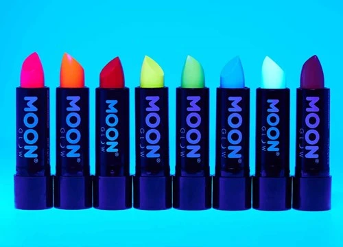 Moon Creations Intense Neon Lipstick Blauw 5 Moon Creations Intense Neon Lipstick Blauw - Afbeelding 3