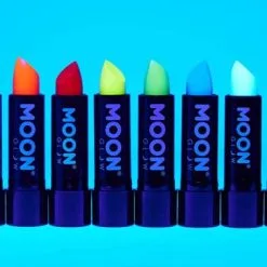 Moon Creations Intense Neon Lipstick Rood 7 Moon Creations Intense Neon Lipstick Rood -Lynn Dame intense neon lipstick rood 3