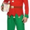 Smiffy's Kerst Elf Kostuum Heren -Lynn Dame kerst elf kostuum heren