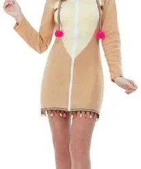 Smiffy's Lama Dames Carnavalskostuum