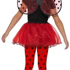 Smiffy's Lieveheren Beestje Kostuum Rood Zwart Kids Meisje One Size -Lynn Dame lieveheren beestje kostuum rood zwart kids meisje one size 3