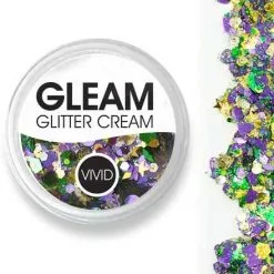 Vivid Glitter Mardi Party Vivid Gleam Glitter Cream 25g