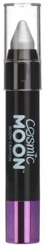 Moon Creations Metallic Body Crayons Schminkstift Zilver 3 Moon Creations Metallic Body Crayons Schminkstift Zilver
