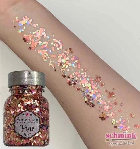 Amerikan Body Art Pixie Paint Glittergel Be Mine 4 Amerikan Body Art Pixie Paint Glittergel Be Mine - Afbeelding 2