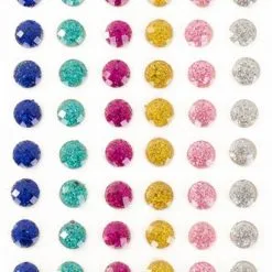 Party Xplosion Plaksteentjes Glitter Rondjes 60 Stuks