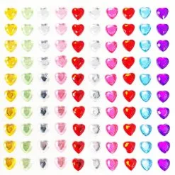 Party Xplosion Plaksteentjes Hartjes 100 Stuks