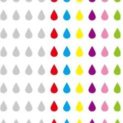 PXP Professional Colours Plaksteentjes Traantjes 100 Stuks