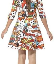 Stand Out Suits Popart Dameskostuum -Lynn Dame popart dameskostuum 3