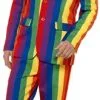 Stand Out Suits Regenboog Herenkostuum