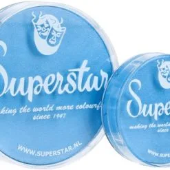 Superstar Schmink Baby Blue Shimmer 063 16 Gram -Lynn Dame superstar schmink baby blue shimmer 063 16 gram 3