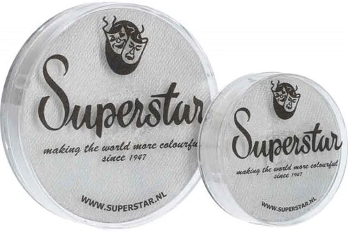 Superstar Schmink Silverwhite With Glitter Shimmer 065 16 Gram 5 Superstar Schmink Silverwhite With Glitter Shimmer 065 16 Gram - Afbeelding 3