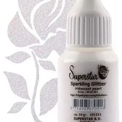 Superstar Sparkling Glitter Iridescent Pearl