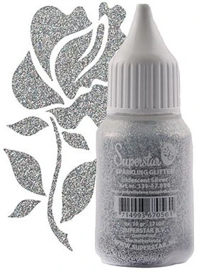 Superstar Sparkling Glitter Iridescent Silver 3 Superstar Sparkling Glitter Iridescent Silver