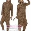 Smiffy's Tijger Carnaval Onesie Unisex -Lynn Dame tijger carnaval onesie unisex