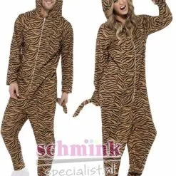 Smiffy's Tijger Carnaval Onesie Unisex