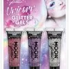 Moon Creations Unicorn Glitter Gels Roze Paars Zilver -Lynn Dame unicorn glitter gels roze paars zilver