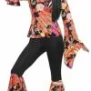 Smiffy's Willow Hippie Dames Carnavalskostuum -Lynn Dame willow hippie dames carnavalskostuum