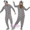 Smiffy's Zebra Carnaval Onesie Unisex -Lynn Dame zebra carnaval onesie unisex